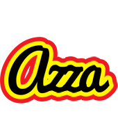 azza flaming logo