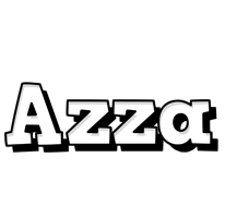 azza snowing logo