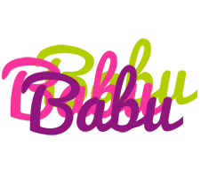 babu flowers logo