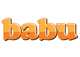 babu orange logo