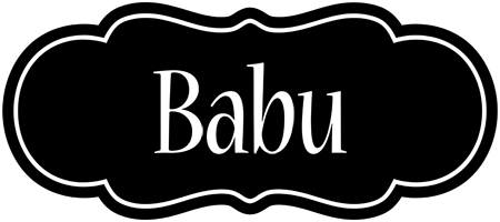 babu welcome logo