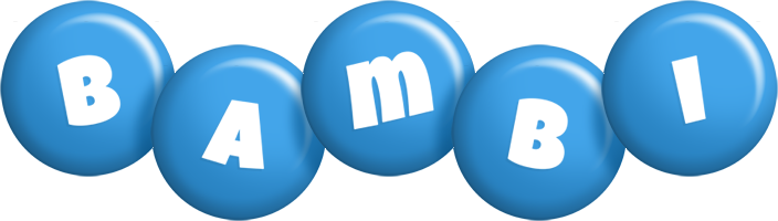 bambi candy-blue logo