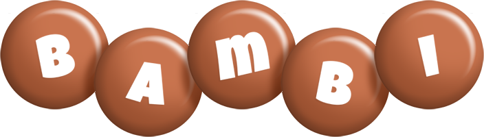 bambi candy-brown logo