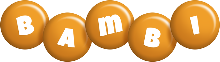 bambi candy-orange logo