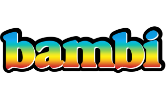bambi color logo