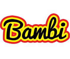 bambi flaming logo