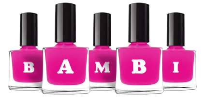 bambi nails logo