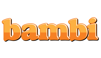 bambi orange logo