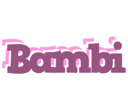 bambi relaxing logo