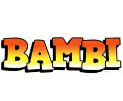 bambi sunset logo