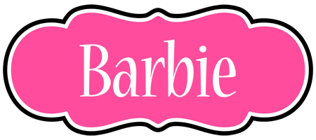 barbie invitation logo