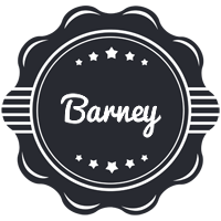 barney badge logo