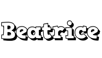 beatrice snowing logo