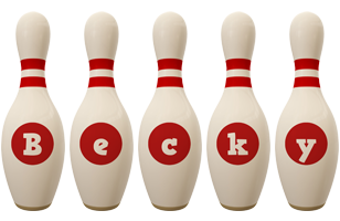 becky bowling-pin logo