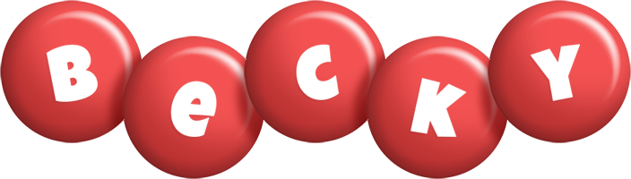 becky candy-red logo