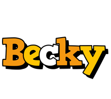 becky cartoon logo