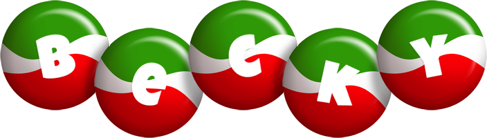 becky italy logo