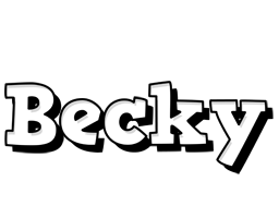 becky snowing logo