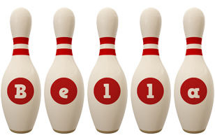 bella bowling-pin logo