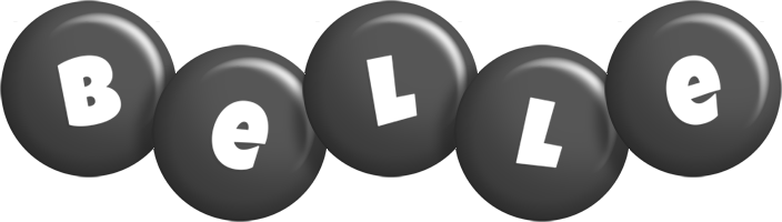 belle candy-black logo