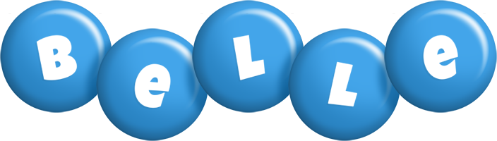 belle candy-blue logo