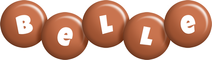 belle candy-brown logo
