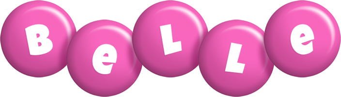 belle candy-pink logo