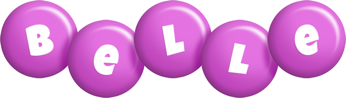 belle candy-purple logo