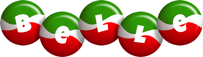 belle italy logo