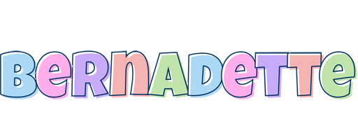 bernadette pastel logo