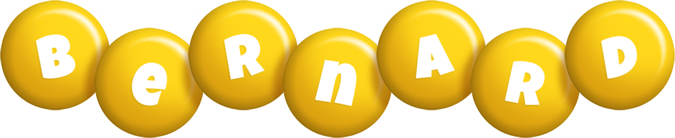 bernard candy-yellow logo