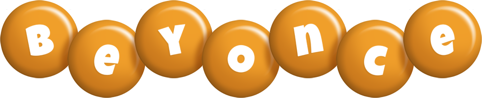 beyonce candy-orange logo