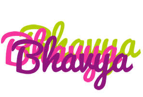 bhavya flowers logo