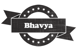 bhavya grunge logo