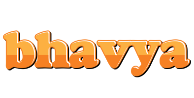 bhavya orange logo