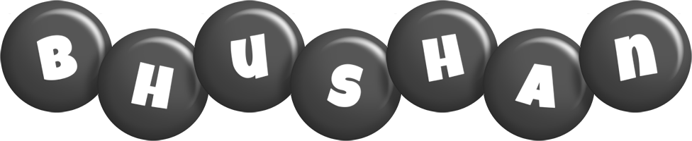 bhushan candy-black logo