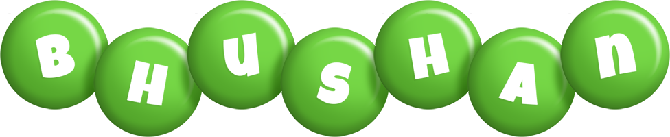 bhushan candy-green logo
