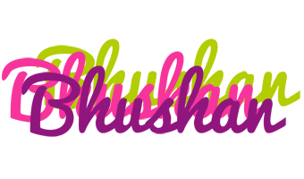 bhushan flowers logo