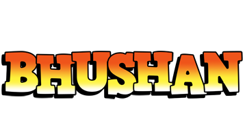 bhushan sunset logo
