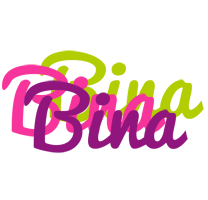 bina flowers logo