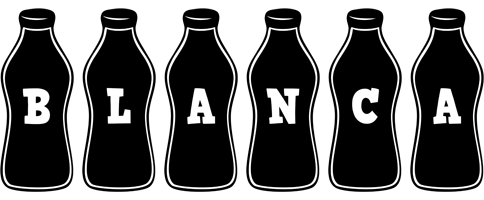 blanca bottle logo