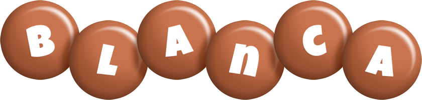 blanca candy-brown logo