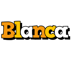 blanca cartoon logo