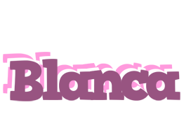 blanca relaxing logo