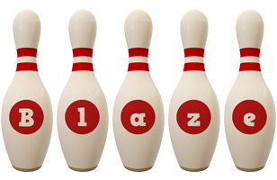 blaze bowling-pin logo