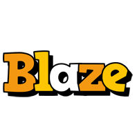 blaze cartoon logo