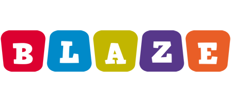 blaze daycare logo