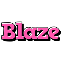 blaze girlish logo