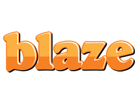 blaze orange logo