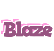 blaze relaxing logo